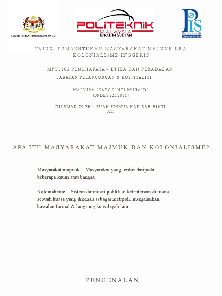 Mpu 2103 | PDF