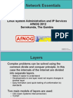 Tcp/Ip Network Essentials: Linux System Administration and Ip Services Afnog 2012 Serrekunda, The Gambia
