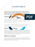 MCI Approved Medical College in Uzbekistan PDF