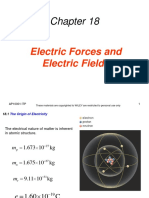 Electric Forces and Electric Fields: 1 AP10001 ITP