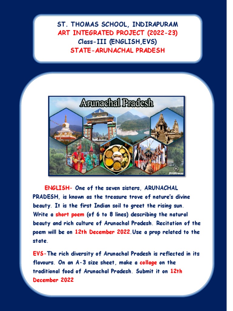 Celebrating the Natural Beauty and Culture of Arunachal Pradesh: An ...