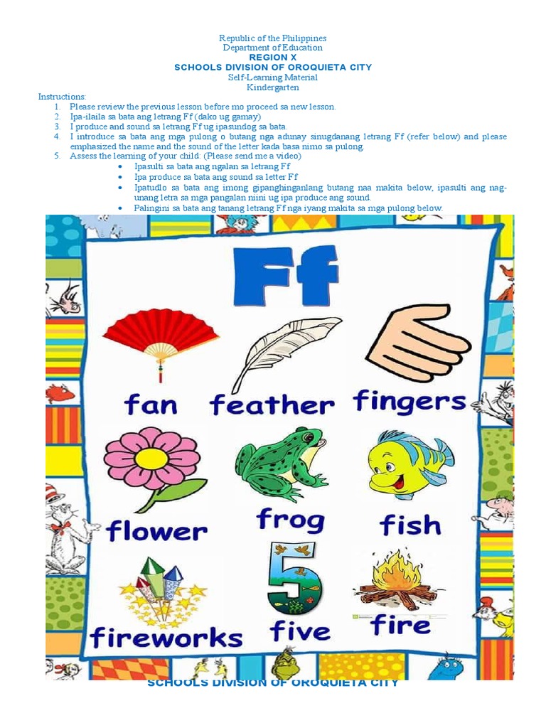 Letter Ff | PDF