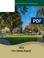 2022 Fire Safety Report: California State University, Sacramento