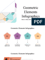 Geometric Elements Infographics: Here Is Where This Template Begins