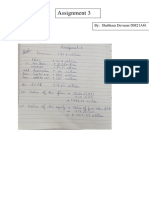 Shubham Devnani DM21A61 (Assignment 3)