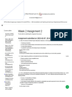 Week 2 Assignment 2: Assignment Submitted On 2023-02-07, 20:47 IST