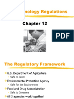 Biotechnology Regulations