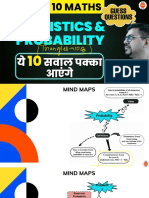 Statistics & Probability Mind Maps + Top 10 Qs