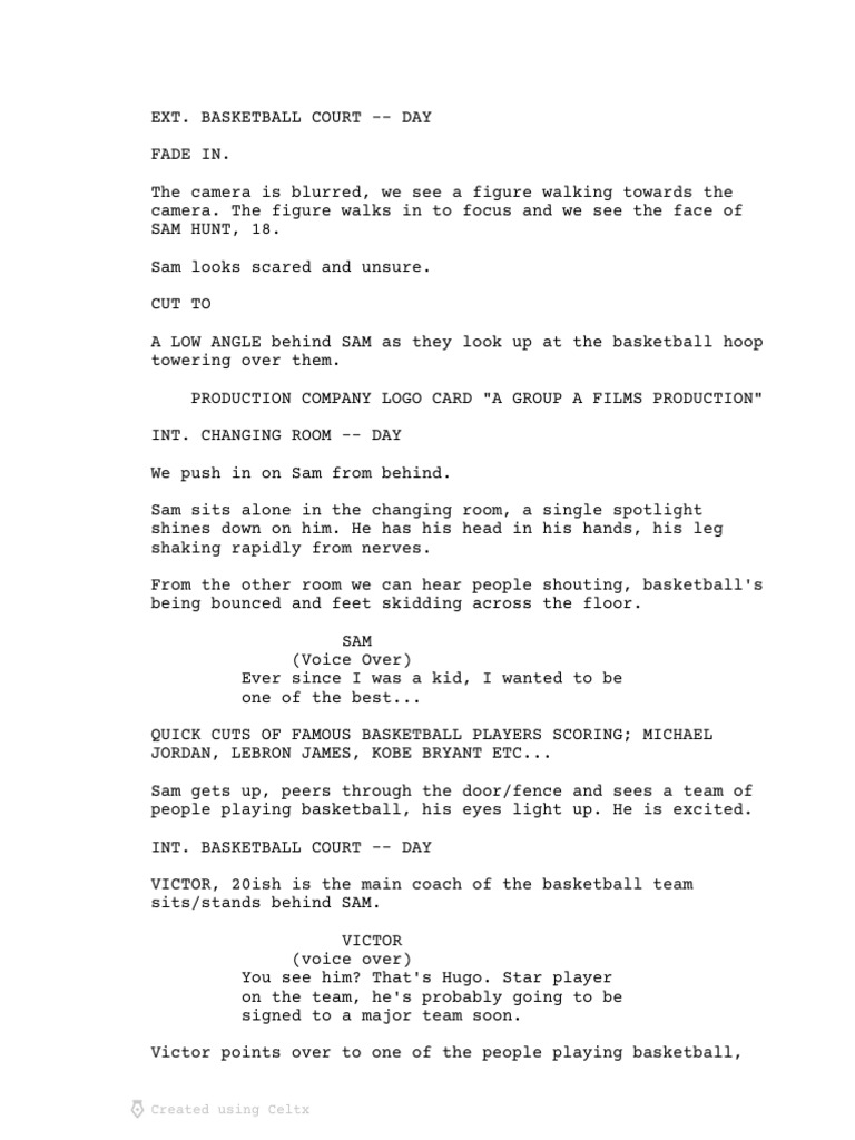 The game script 1 pdf