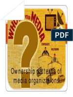 Ownership patterns of Indian media organizations