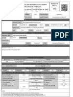 Municipio de Sao Bernardo Do Campo Secretaria de Finanças Nota Fiscal de Serviços Eletrônica - Nfs-Número Da NFS-e