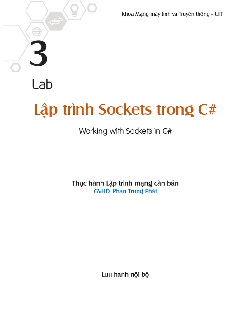 Lab 3 Working With Sockets in C PDF