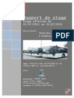 Rapport de Stage - Réseau WAN Mdina BUS