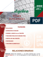 Funciones I: Preuniversita RIO