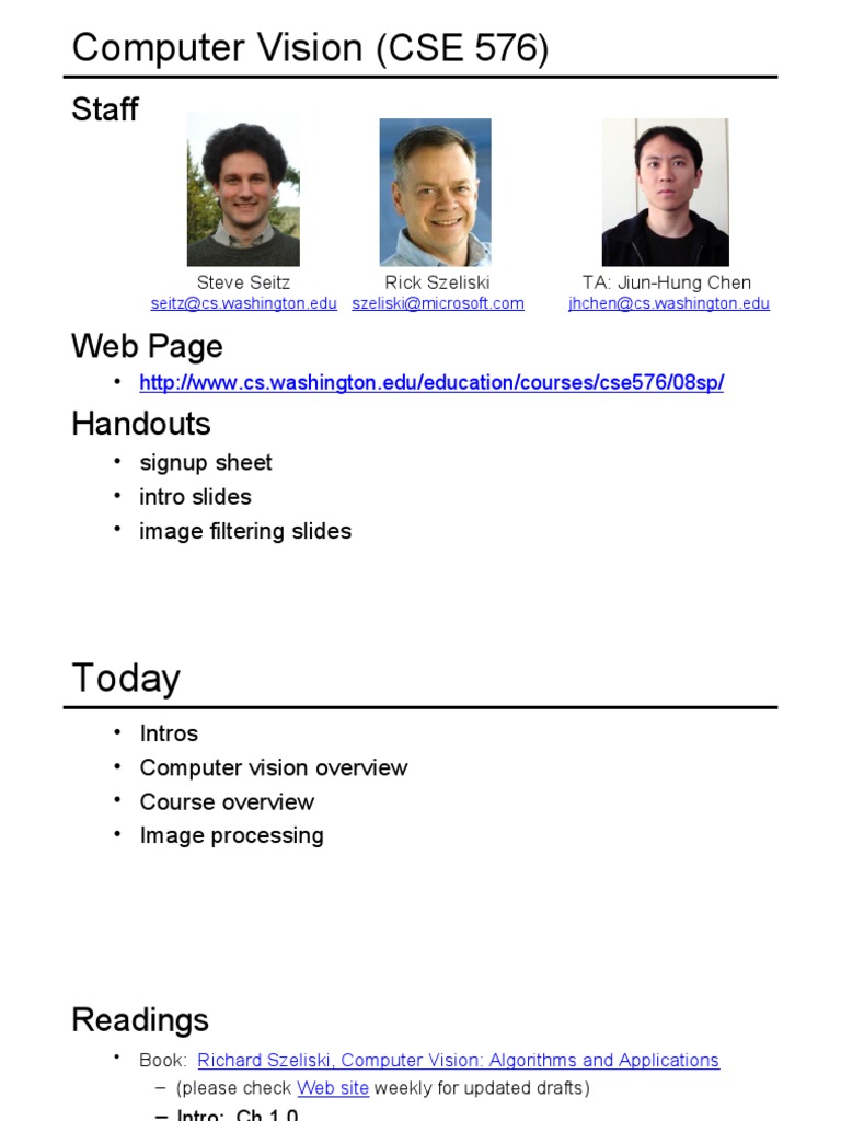 Computer Vision Applications | PDF | Computer Vision | Optical