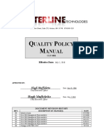 CLT-M01 Rev 06 Quality Policy Manual 2015