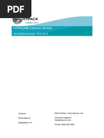 HYPACK® Common Drivers I N: Nterfacing Otes