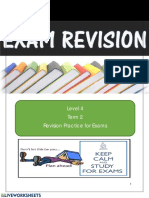 Level 4 Term 2 Revision Practice For Exams