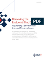 Removing The Endpoint Blind Spot:: Augmenting SIEM Filters With Trust and Threat Indicators