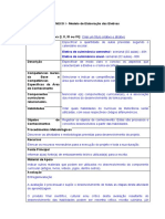 Modelo de Elaboração de Eletivas