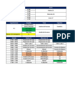 Horario Fecha: Almuerzo Almuerzo Almuerzo Almuerzo Almuerzo Almuerzo