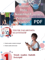 Analisis Data Kuantitatif: Pengujian Hipotesis G X: Kelompok