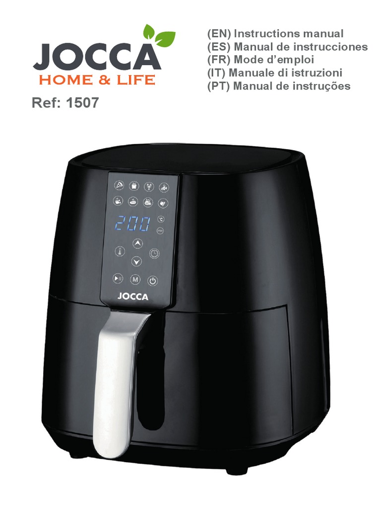 User Manual for an Air Fryer Safety Instructions, Operating