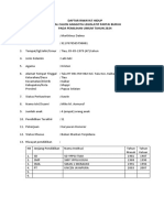 Daftar Riwayat Hidup