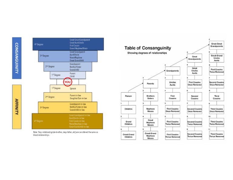 Civil degree of consanguinity and affinity pdf