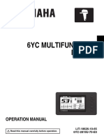 6yc Multifunction Meter: Operation Manual