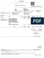 Tax Invoice for Wall Charger