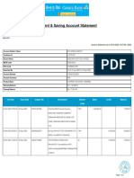 Current & Saving Account Statement: Akt Annai Agency Ii Floor 565 Mela Anuppanady Housing Board Madurai