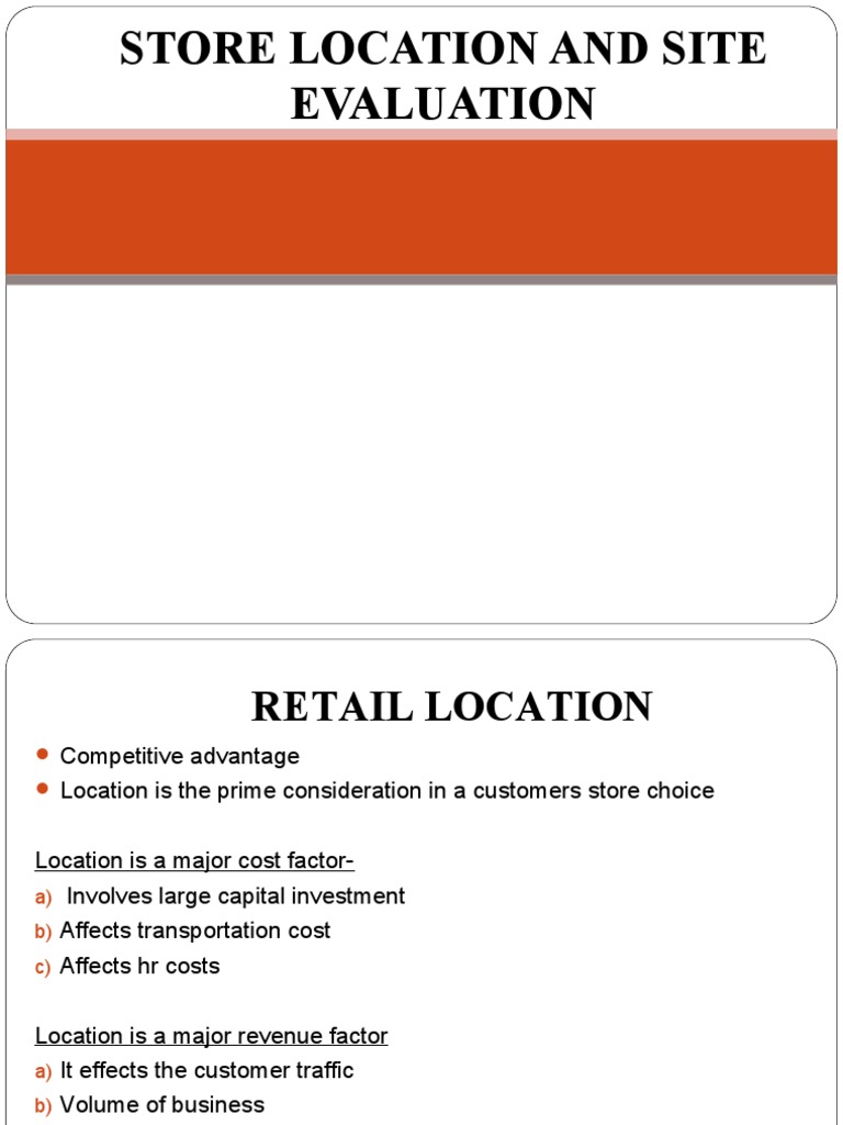 Retail Unit2 Pdf Retail Geographic Information System