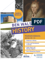 Ben Walsh History Pearson Edexcel GCSE Book 2 Sample Booklet