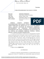 Lenário G REG NO Ecurso Xtraordinário OM Gravo Araíba Elator Inistro Residente GTE S DV A S GDO A S ROC A S ES