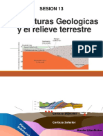 Estructuras Geologicas y El Relieve Terrestre: Sesion 13