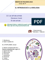 Unitat 2 - Inntroduccció A La Biologia (2022) (II)