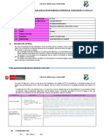 Programacion Anual DPCC 4° Año 2023