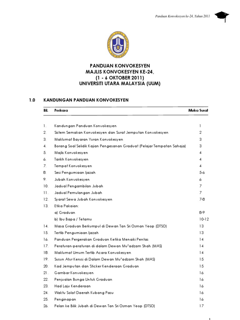 Panduan Konvo Uum 24 Degree Pdf