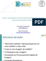 Sensoriamento Remoto Aula Introdução