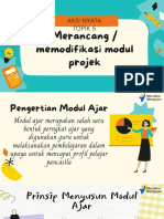 Aksi Nyata Topik 5 Projek Penguatan Profil Pelajar Pancasila Merancang Memodifikasi Modul Projek