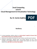 Cloud Computing Unit-III Cloud Management & Virtualization Technology By. Dr. Samta Gajbhiye