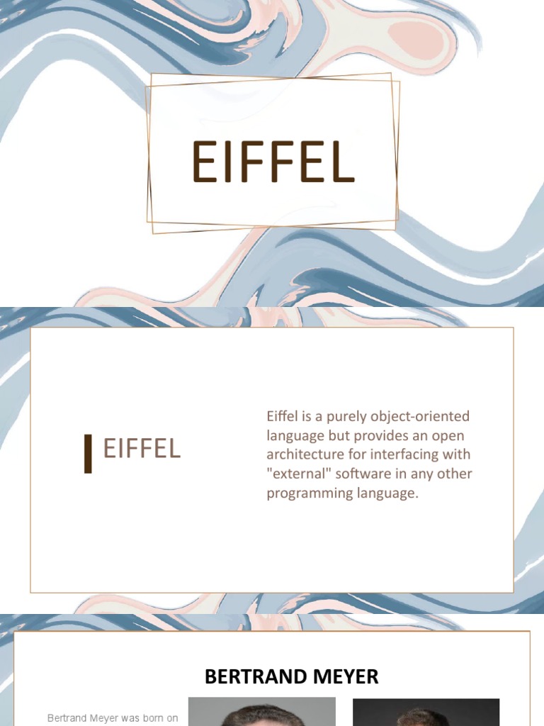 Overview of Eiffel Programming Language | PDF | Inheritance (Object ...