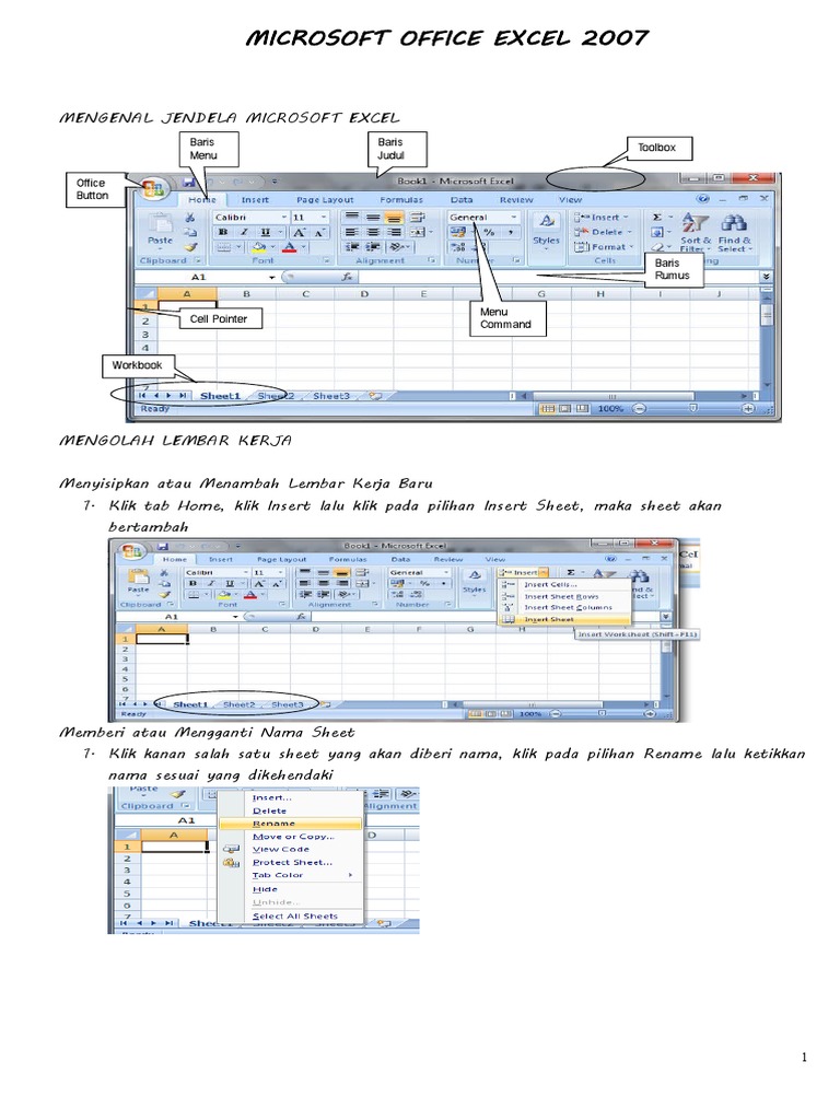 Ms Excel 2007 | PDF