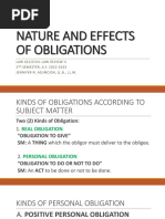 Nature & Effects of Obligations