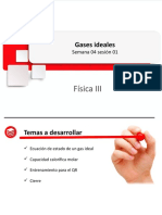 Gases Ideales: Semana 04 Sesión 01