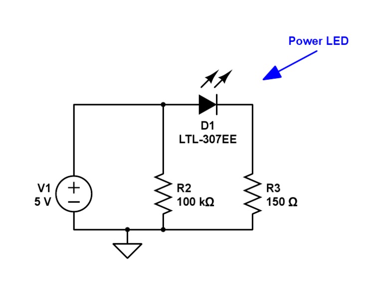 D1 LTL-307EE: Power LED | PDF