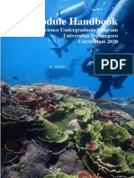 Module Handbook: Marine Science Undergraduate Program Universitas Diponegoro Curriculum 2020