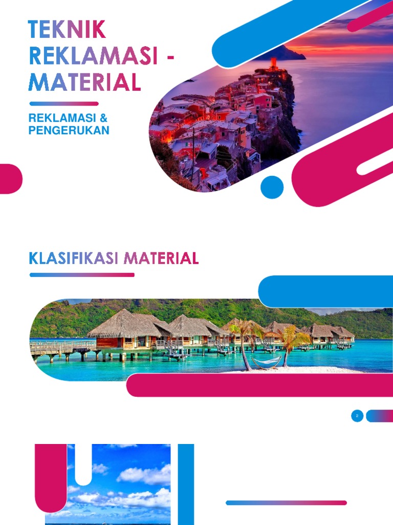 M 04 Teknik Reklamasi - Material | PDF