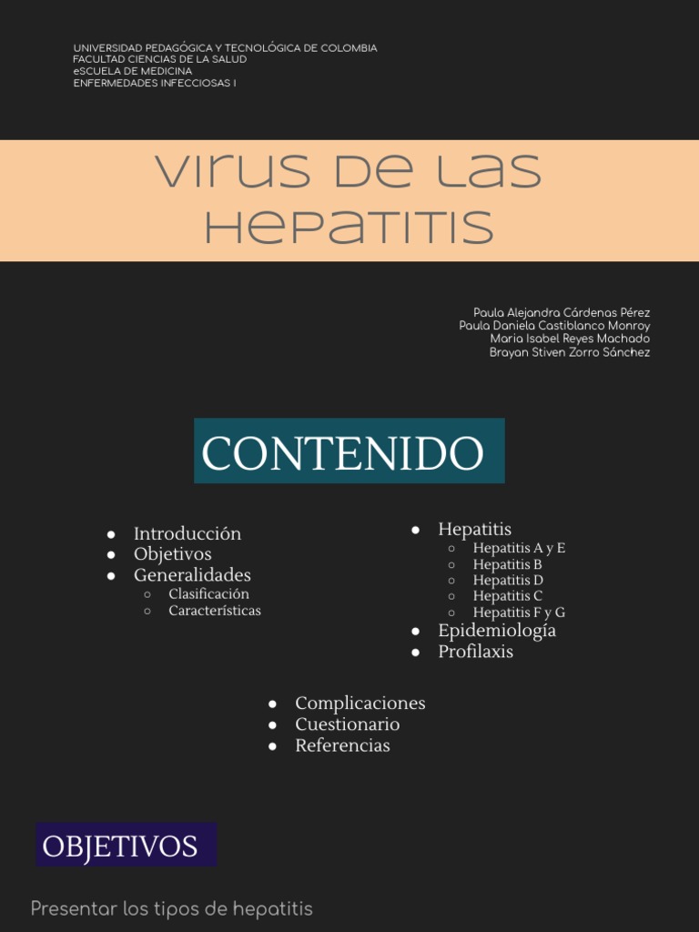Virus de Las Hepatitis | Descargar gratis PDF | Hepatitis | Hepatitis B